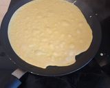 Une image de l'étape 2 de Crepe lait amande.