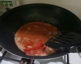 Foto langkah ke 3 dari resep Sambal Goreng Udang Papay.