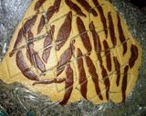 A picture of step 17 of Coconut striped biscuit.