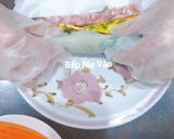Hình bước làm 5 của món Phở Cuốn Thịt Heo