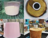 Foto langkah ke 3 dari resep Chiffon Pandan Cooked dough method (chiffon Pandan loyang 15 cm).