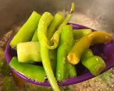 Foto langkah ke 2 dari resep Biber kızartma (cabe goreng saos tomat ala Turki).