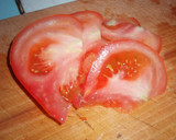 Foto del paso 5 de la receta: Tortilla Vegana de Verdeo con Tomate