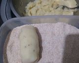 Foto del paso 5 de la receta: Salchichas envueltas en puré de papas