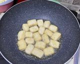 Foto langkah ke 1 dari resep Tumis Sawi Putih Jamur Shiitake Tahu.