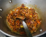 A picture of step 2 of Idli sambhar with chutney.