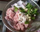 Mutton kababs and parathas with curd chattny and salad recipe step 1 photo