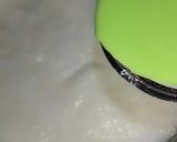 A picture of step 3 of Banana apple jelly custard 🍏🍌.