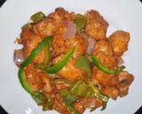 A picture of step 4 of Chicken chilli dry.