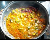 A picture of step 4 of Okra | bhindi fry.