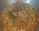 A picture of step 3 of Vegetable Soup.