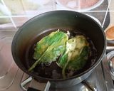 A picture of step 4 of Malabar Spinach Fritters.