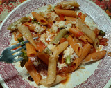 Foto del paso 9 de la receta: Mostacholes multicolor con espárragos