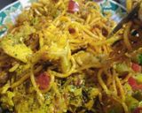 عکس مرحله 3 از دستور ماکارونی با مرغ