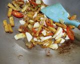 Foto langkah ke 4 dari resep Tumis Tempe Putih Telur.