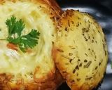 क्रीमी व्हेजी बेक्ड सूप इन ब्रेड बाऊल (creamy veggie baked soup in bread bowl recipe in marathi) रेसिपी स्टेप 9 फोटो 