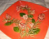 Foto del paso 3 de la receta: Flores de jamón crudo