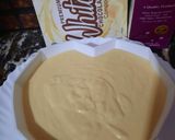 A picture of step 9 of Mango Cheese cake.