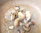 A picture of step 2 of My Mushroom Pasta Dish in a Cheese Sauce 😀.