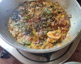 A picture of step 5 of Egg bhurji masala.
