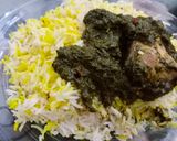 A picture of step 9 of Palak chicken 💖💖.
