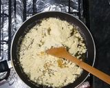 A picture of step 2 of Besan k Ladu   #KokabandCookpad  #Foodies&Freinds.