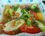 Hình bước làm 3 của món Canh chua đầu cá bông lau