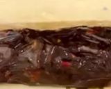A picture of step 2 of Chocolate salami.