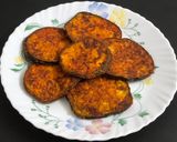 A picture of step 7 of Baingan (Brinjal) Tawa Fry.