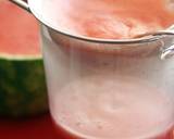 Homemade watermelon popsicles recipe step 2 photo