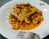 Foto del paso 8 de la receta: Bacalao con gambas al pimentón