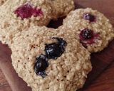 Foto del paso 8 de la receta: Galletitas de yerba mate, avena y arándanos
