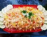 Veggies fried rice recipe step 3 photo