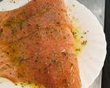 Foto del paso 1 de la receta: Salmón al horno con costra de ligeresa