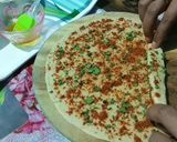 A picture of step 6 of Masala Paratha.
