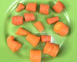 Foto langkah ke 1 dari resep Bolu Kukus Wortel.