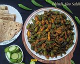 ભીંડા બટાકાનું શાક (Bhindi Aloo Sabji Recipe in Gujarati) રેસીપી સ્ટેપ9ફોટો