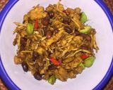 Foto langkah ke 8 dari resep Orek tempe teri pete kacang.