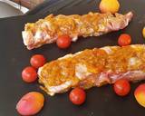 Ribs (côtes levées) grillées aux abricots étape de la recette 3 photo