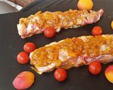 Une image de l'étape 3 de Ribs (côtes levées) grillées aux abricots.