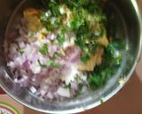 A picture of step 1 of Chana dal chutney Bomb.