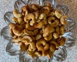 A picture of step 5 of Honey roasted cashew nuts.