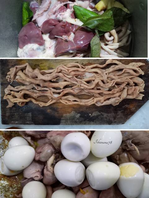 Langkah-langkah untuk membuat Resep Bubur ayam rice cooker khas Cirebon