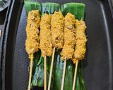 Foto langkah ke 6 dari resep Sate Kelapa (Sate Ayam Kelapa) Bumbu Gulai Instan.
