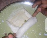 A picture of step 2 of Vegetable rolls.