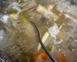 A picture of step 5 of Japanese Suiton Soup.