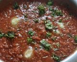 A picture of step 6 of Mumbai style Pav bhaji.