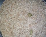 A picture of step 2 of Til chikki.