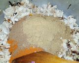 A picture of step 9 of Haleem Fries.
