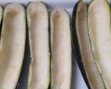 Töltött cukkini darált hússal recept fázis 1 fotója